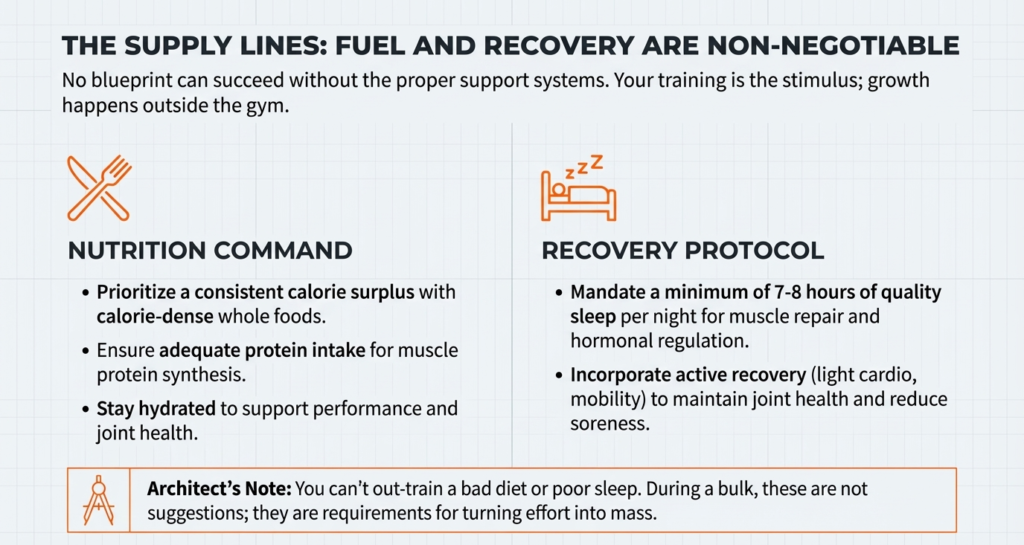 Nutrition and recovery essentials for successful winter bulking and muscle gain