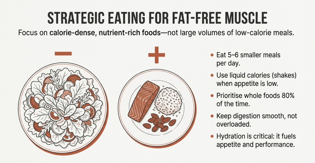 calorie dense nutrient rich foods for ectomorph bulking