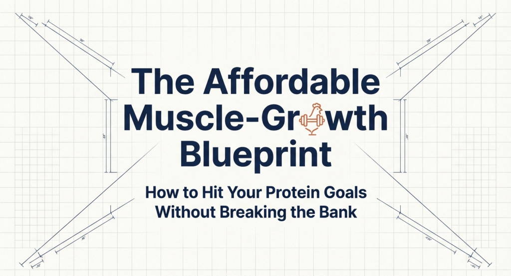 The affordable muscle growth blueprint of a bulking diet.