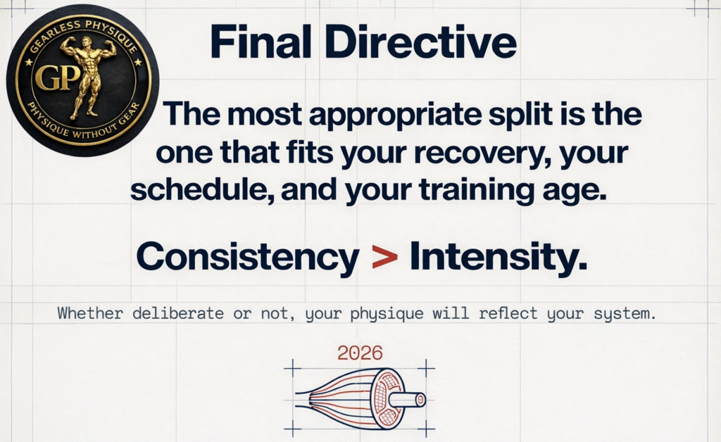 Flowchart explaining advanced bodybuilding intensity techniques, showing when to use straight sets for heavy compound lifts and intensity methods like rest-pause, drop sets, and myo-reps for isolation exercises, with dosage warnings.