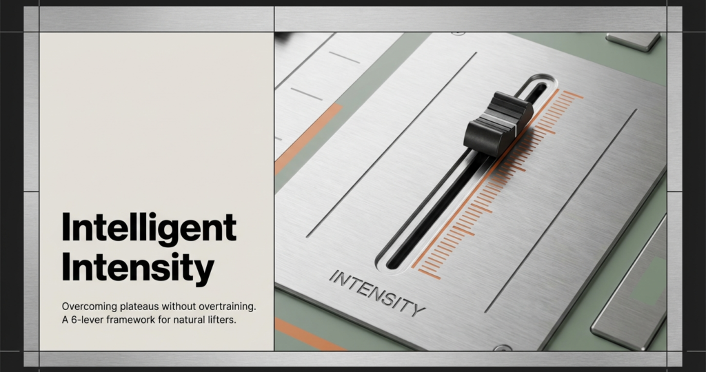 gym intensity control slider representing smart workout intensity