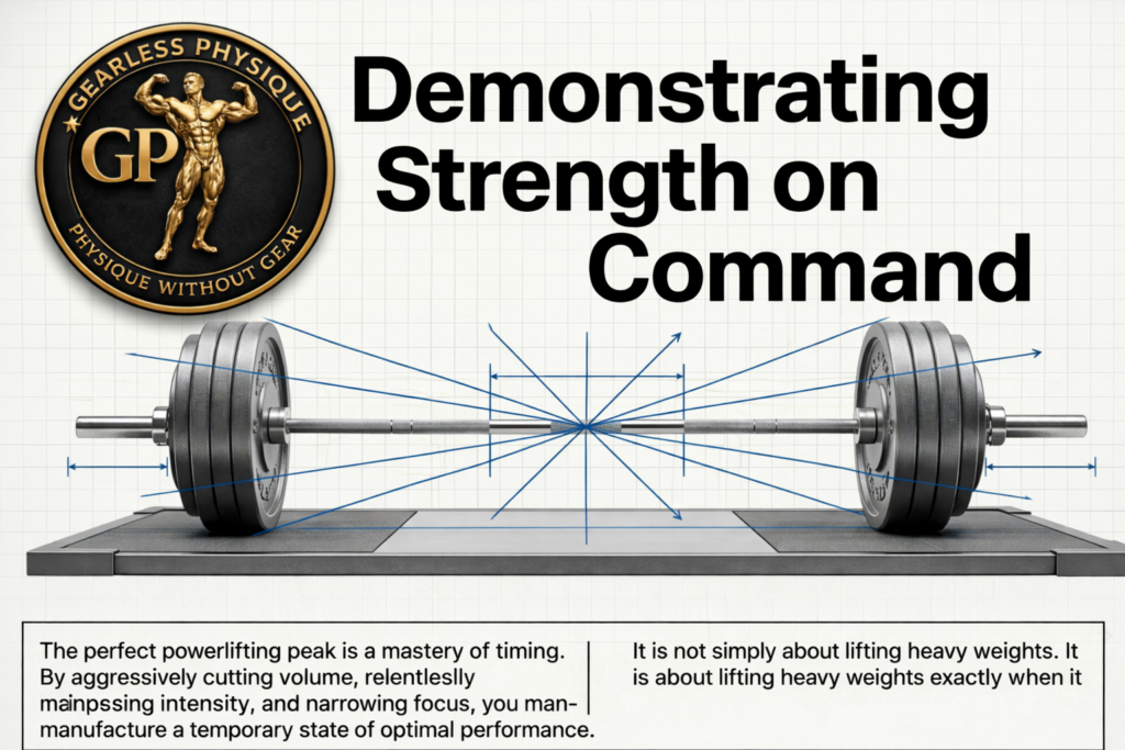 Barbell image representing executing strength during competition