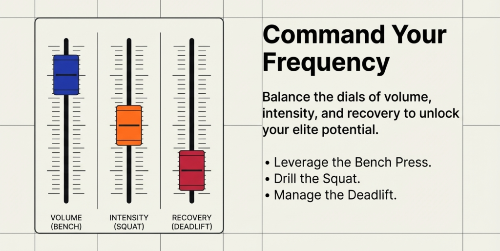 Visual representation of volume intensity and recovery balance