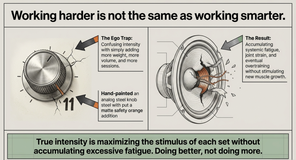 comparison between ego lifting and smart intensity training
