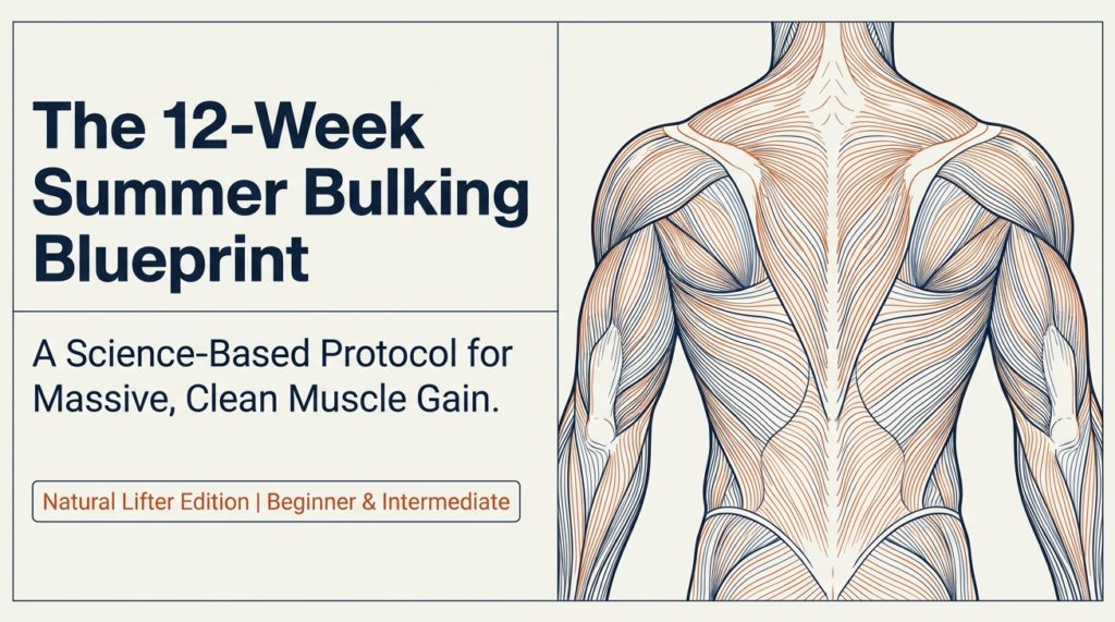 12 week summer bulking program for beginner and intermediate natural lifters
