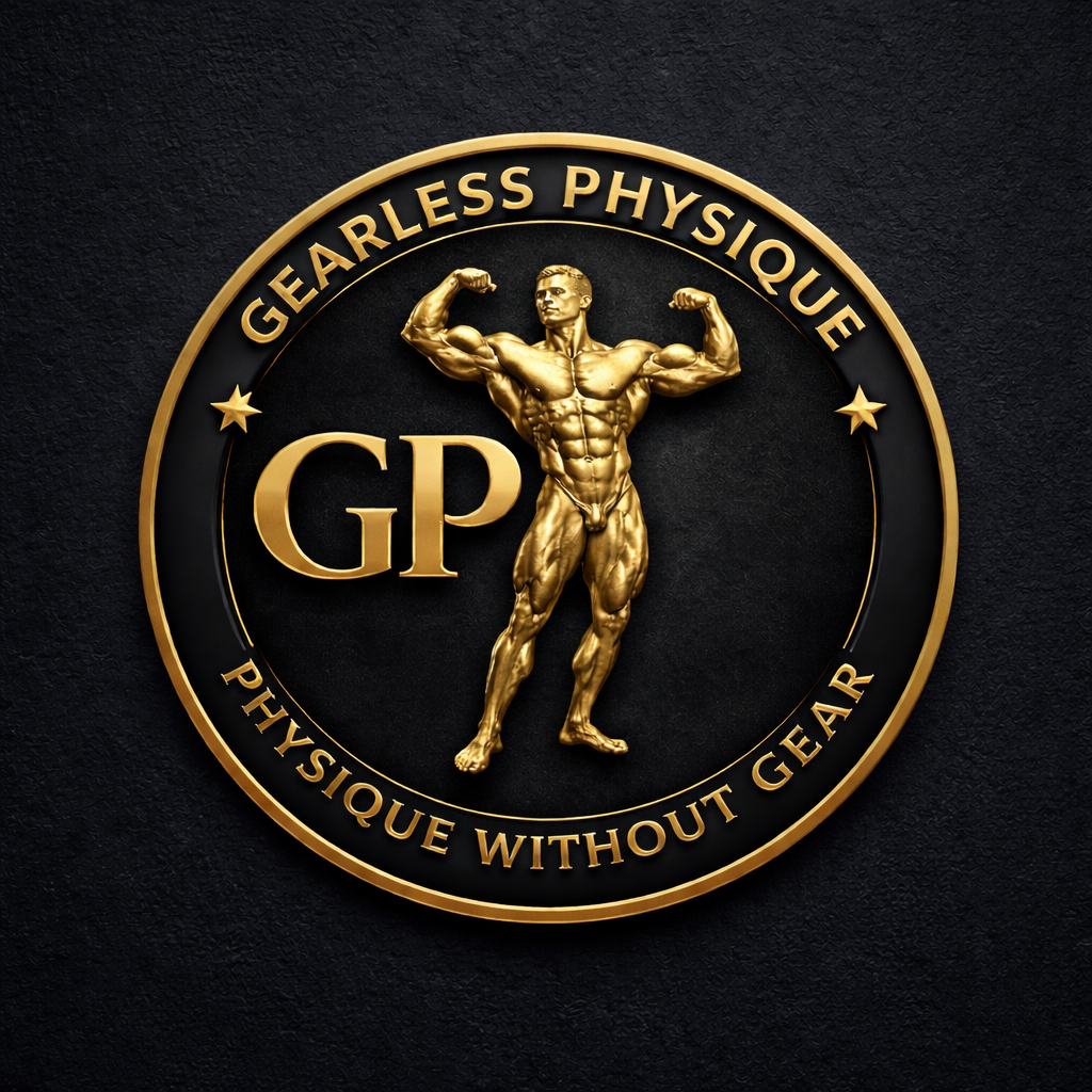 gearless physique logo, physique without gear